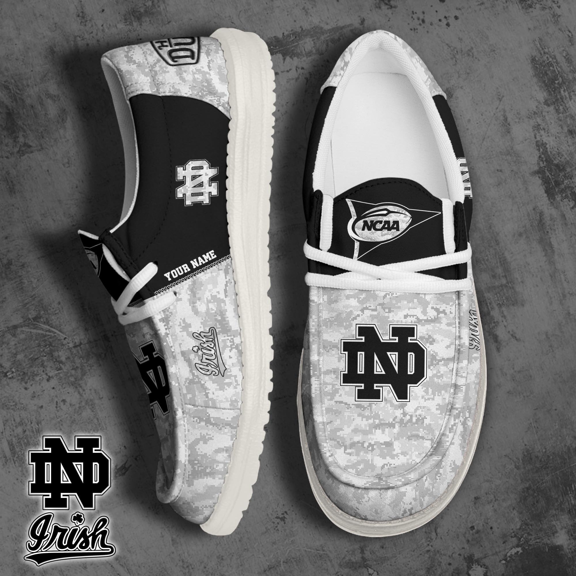 Notre Dame Fighting Irish Lace Up Loafers 2026