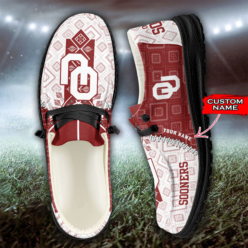 Oklahoma Sooners Lace Up Loafers 2026