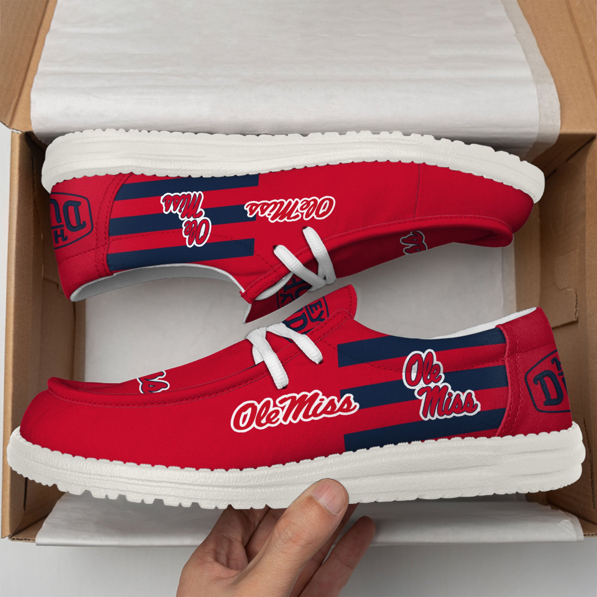 Ole Miss Rebels Lace Up Loafers 2026
