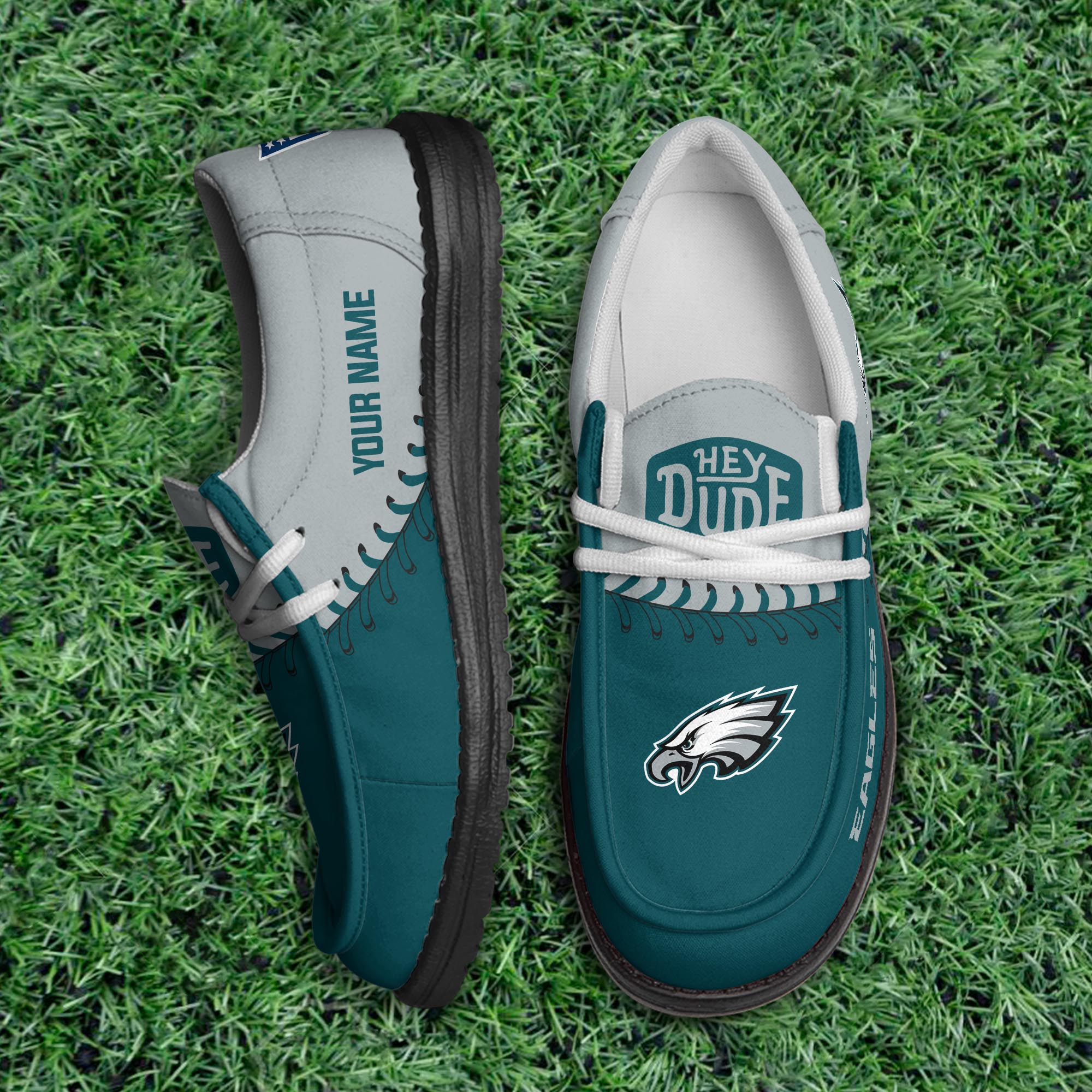 Philadelphia Eagles Lace Up Loafers 2026