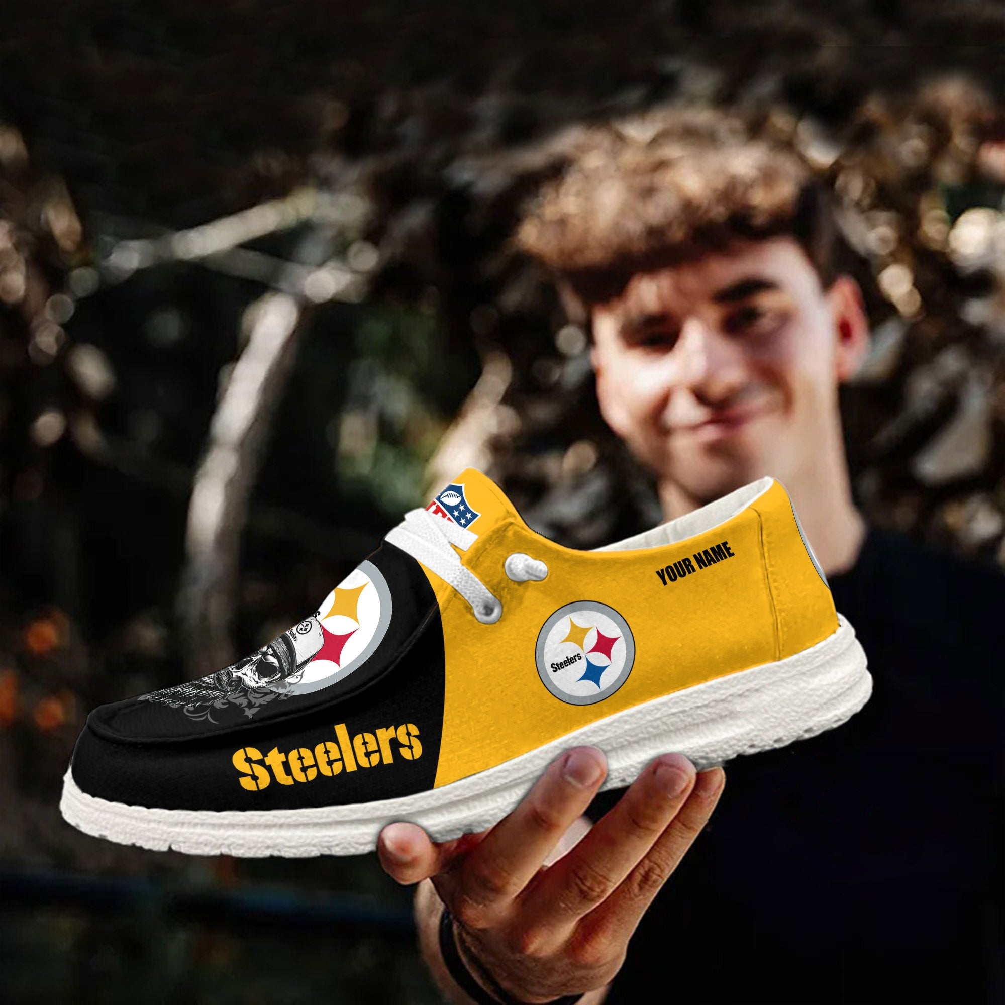 Pittsburgh Steelers Lace Up Loafers 2026