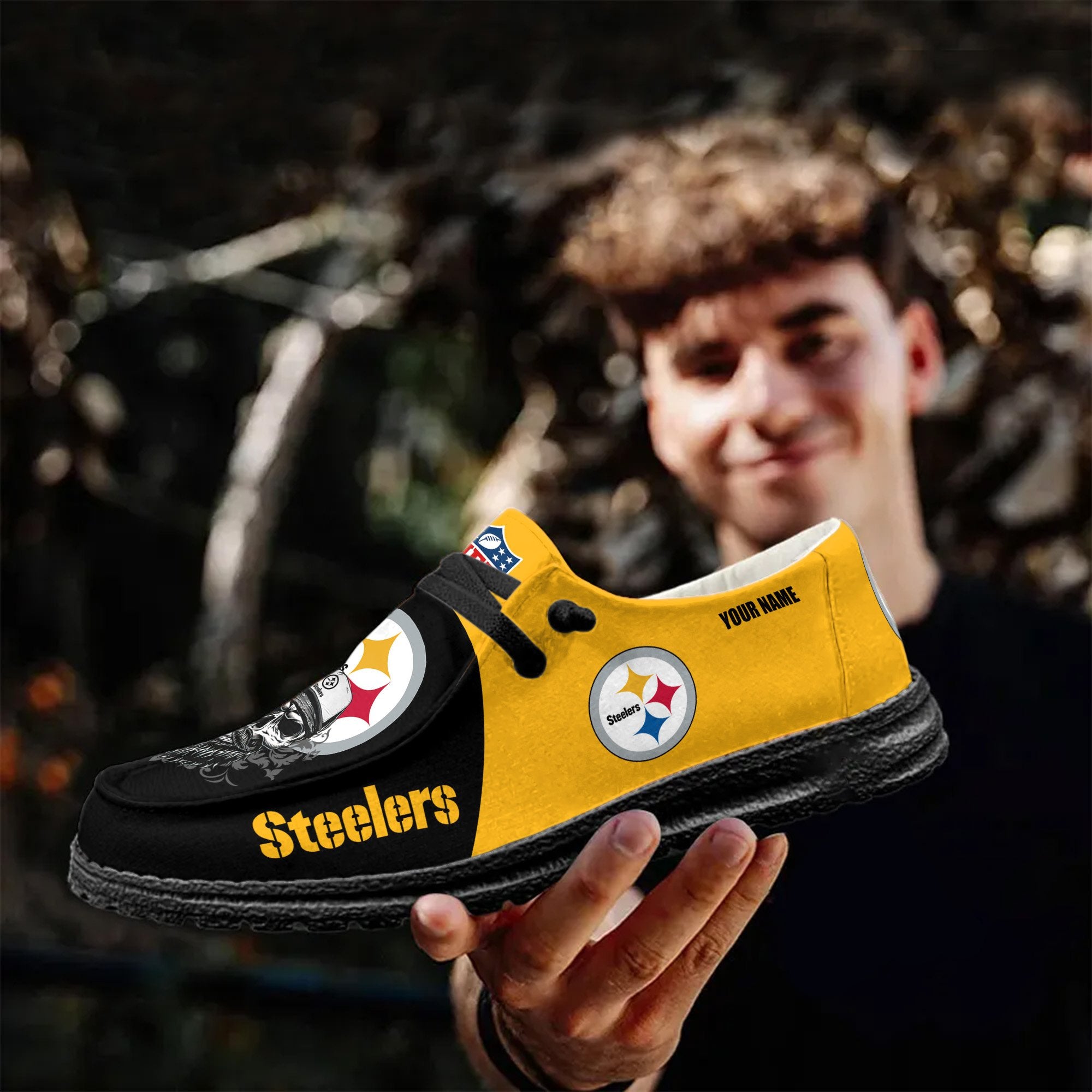 Pittsburgh Steelers Lace Up Loafers 2026