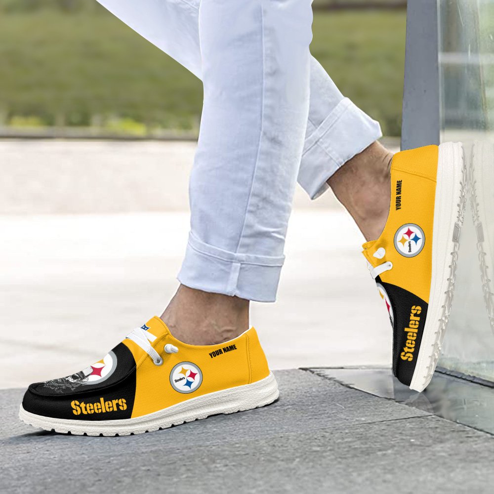 Pittsburgh Steelers Lace Up Loafers 2026