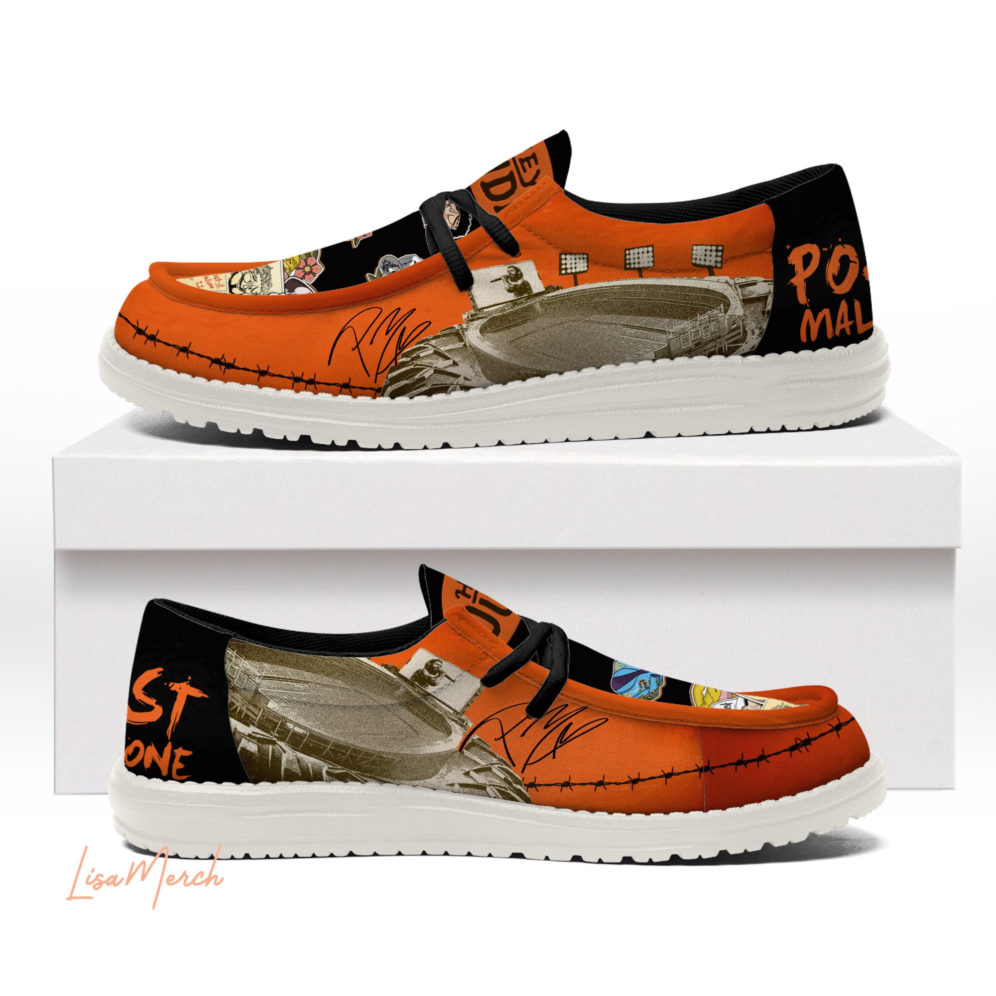 Post Malone Lace Up Loafers 2026