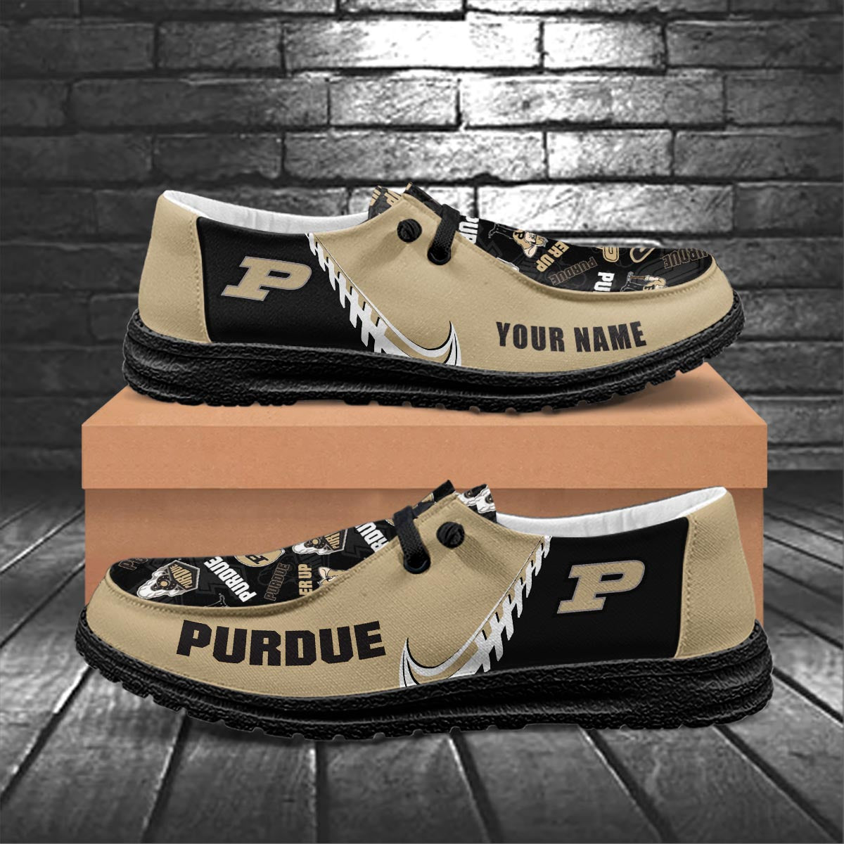 Purdue Boilermakers Lace Up Loafers 2026