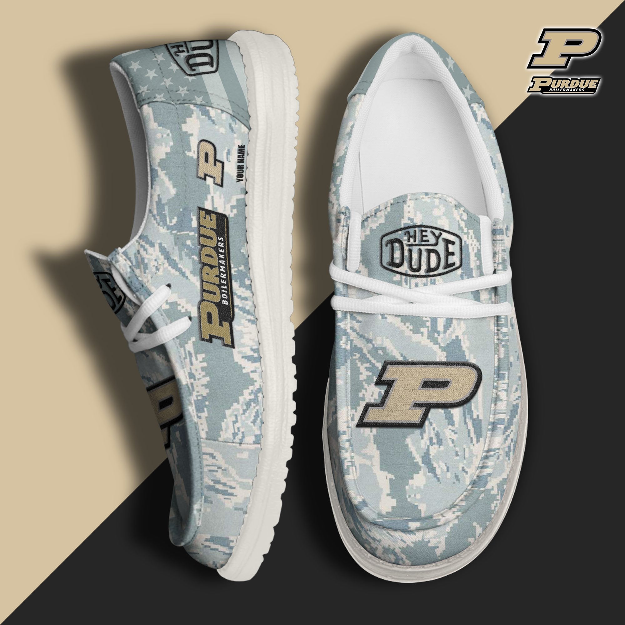 Purdue Boilermakers Lace Up Loafers 2026