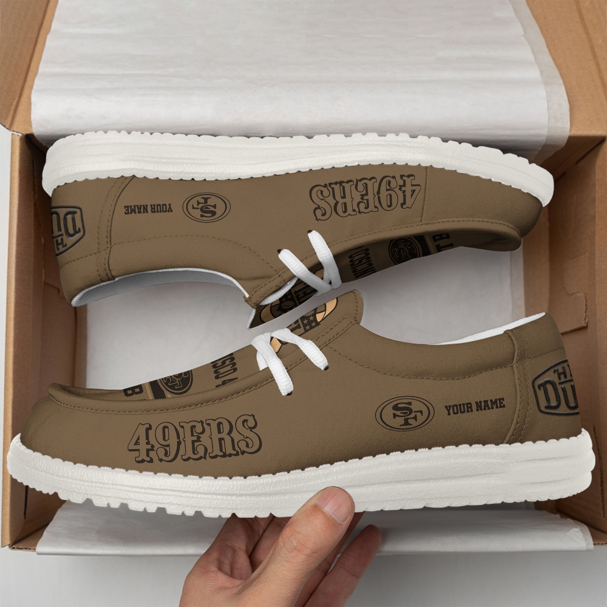 San Francisco 49ers Lace Up Loafers 2026
