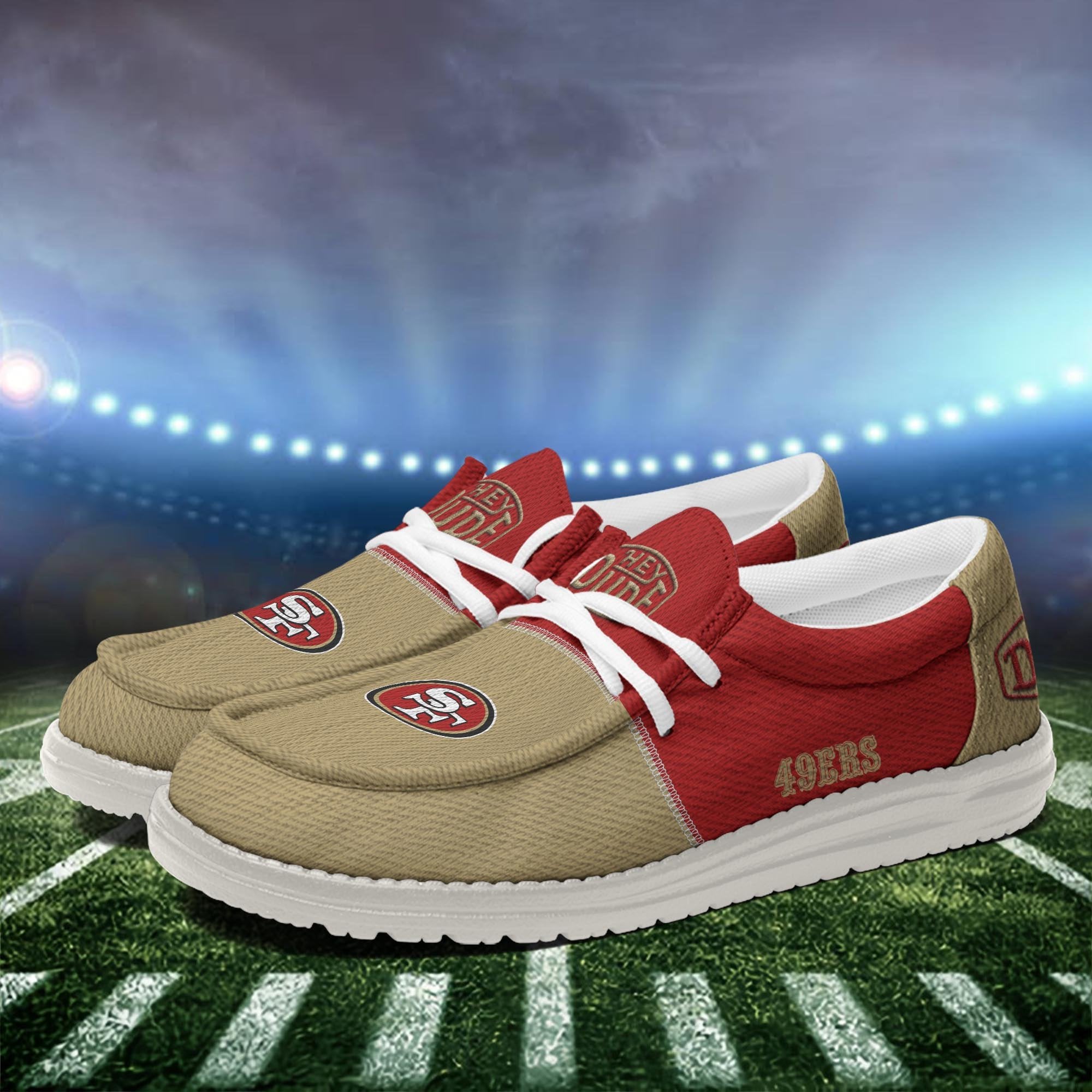 San Francisco 49ers Lace Up Loafers 2026
