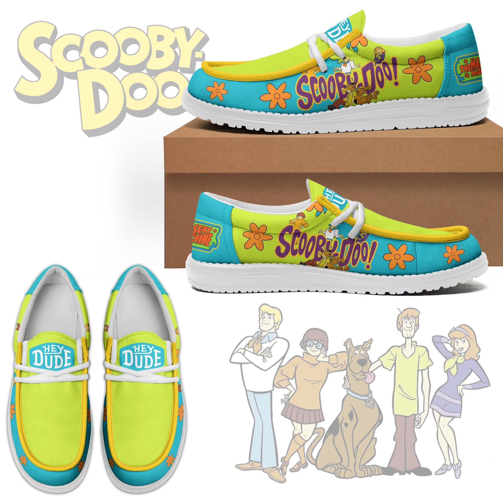 Scooby-Doo Lace Up Loafers 2026