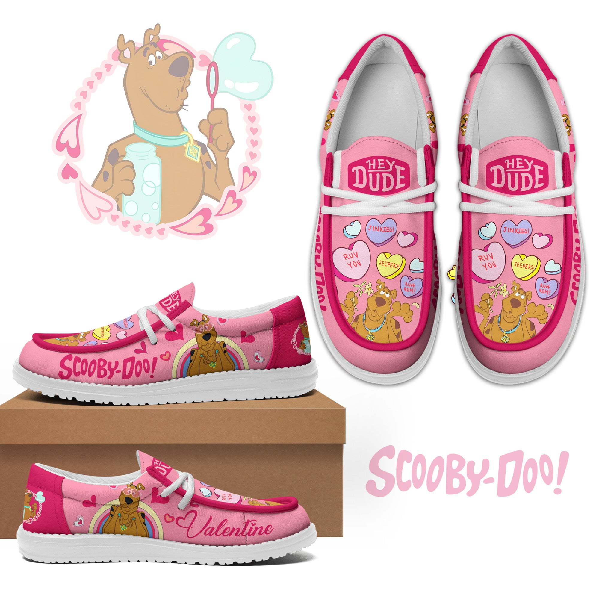 Scooby-Doo Lace Up Loafers 2026