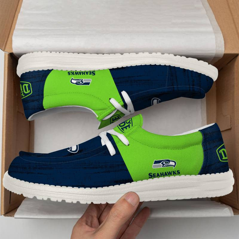 Seattle Seahawks Lace Up Loafers 2026