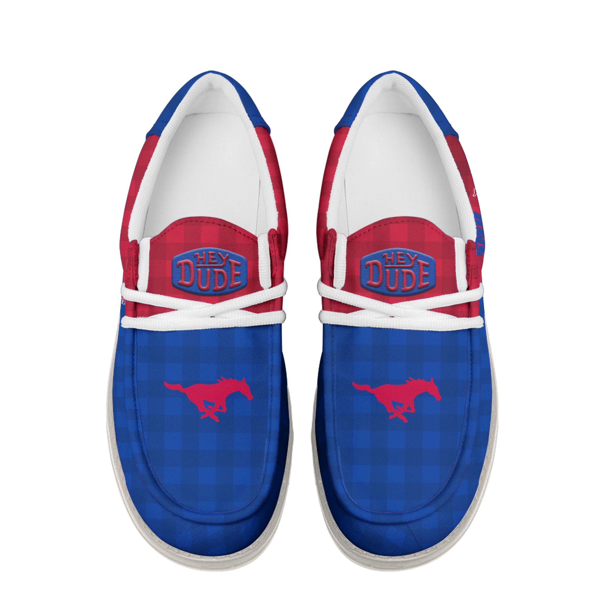 SMU Mustangs Lace Up Loafers 2026