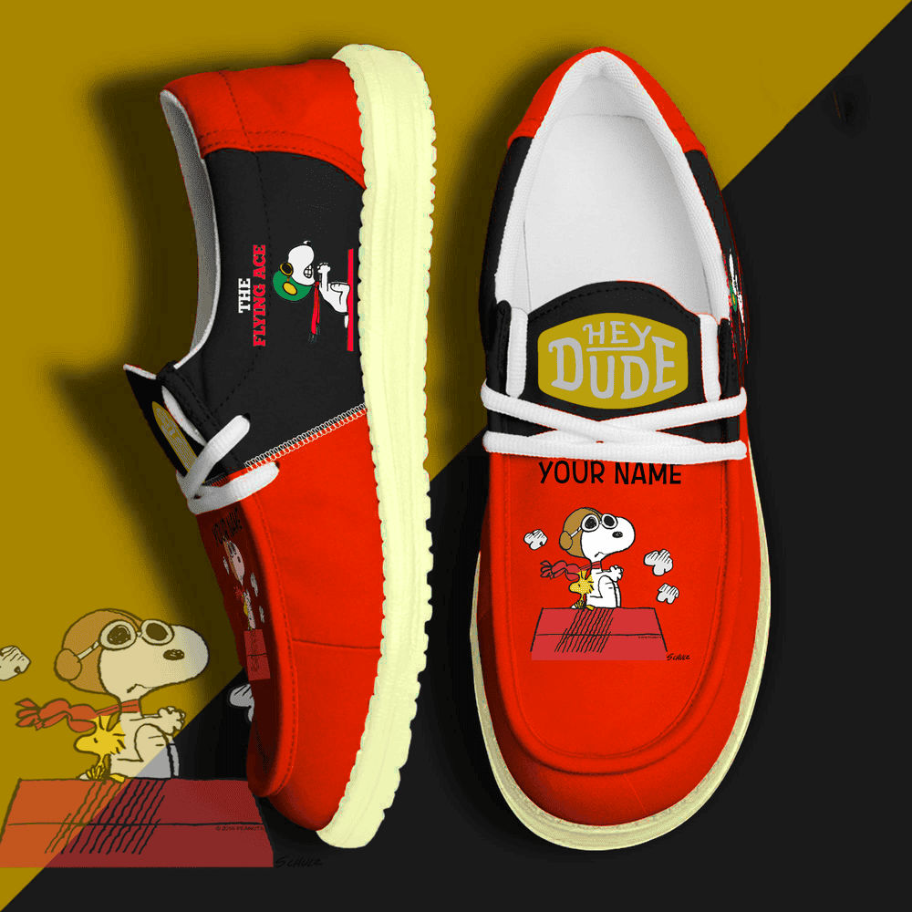 Snoopy Lace Up Loafers 2026