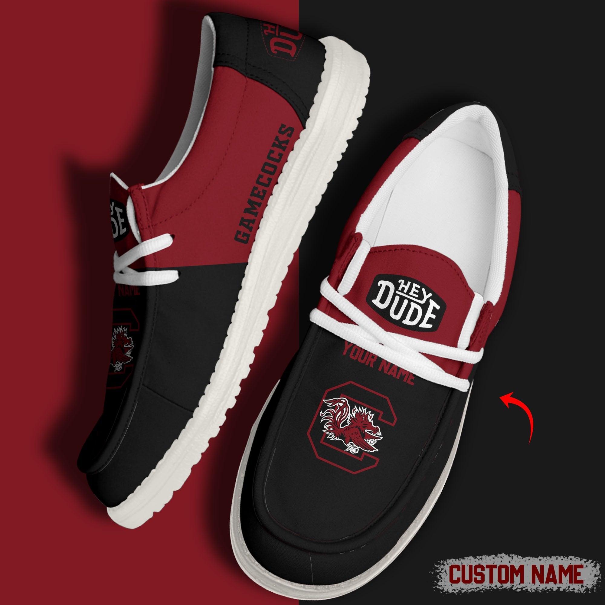 South Carolina Gamecocks Lace Up Loafers 2026