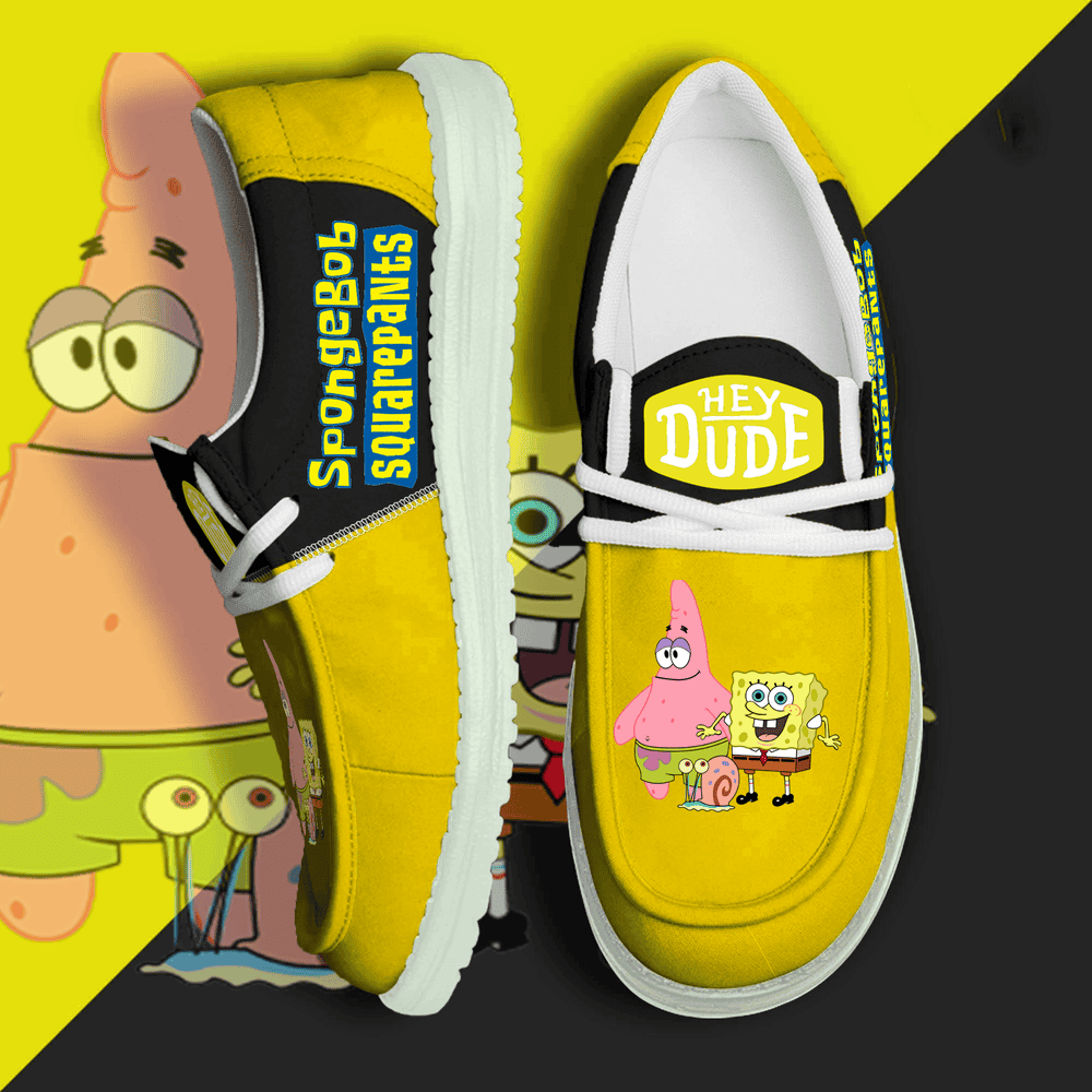 SpongeBob SquarePants Lace Up Loafers 2026