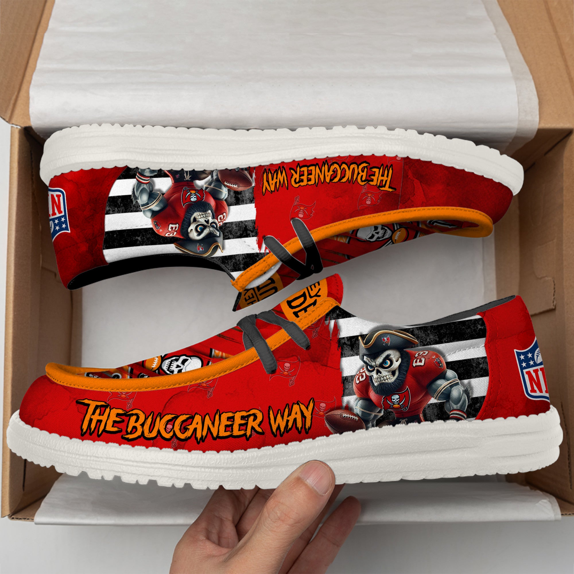 Tampa Bay Buccaneers Lace Up Loafers 2026