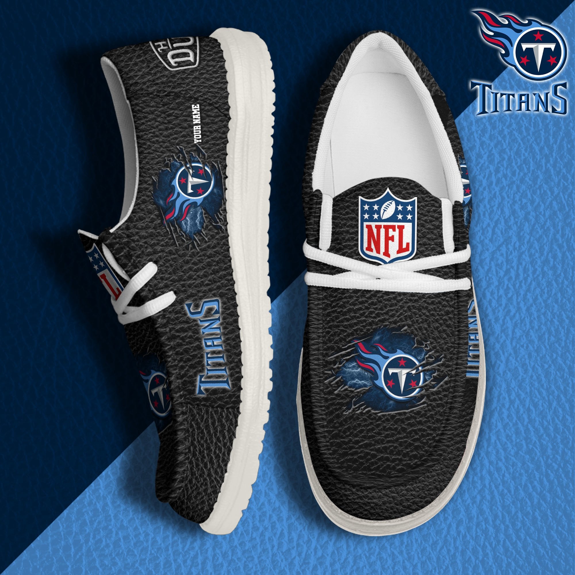 Tennessee Titans Lace Up Loafers 2026