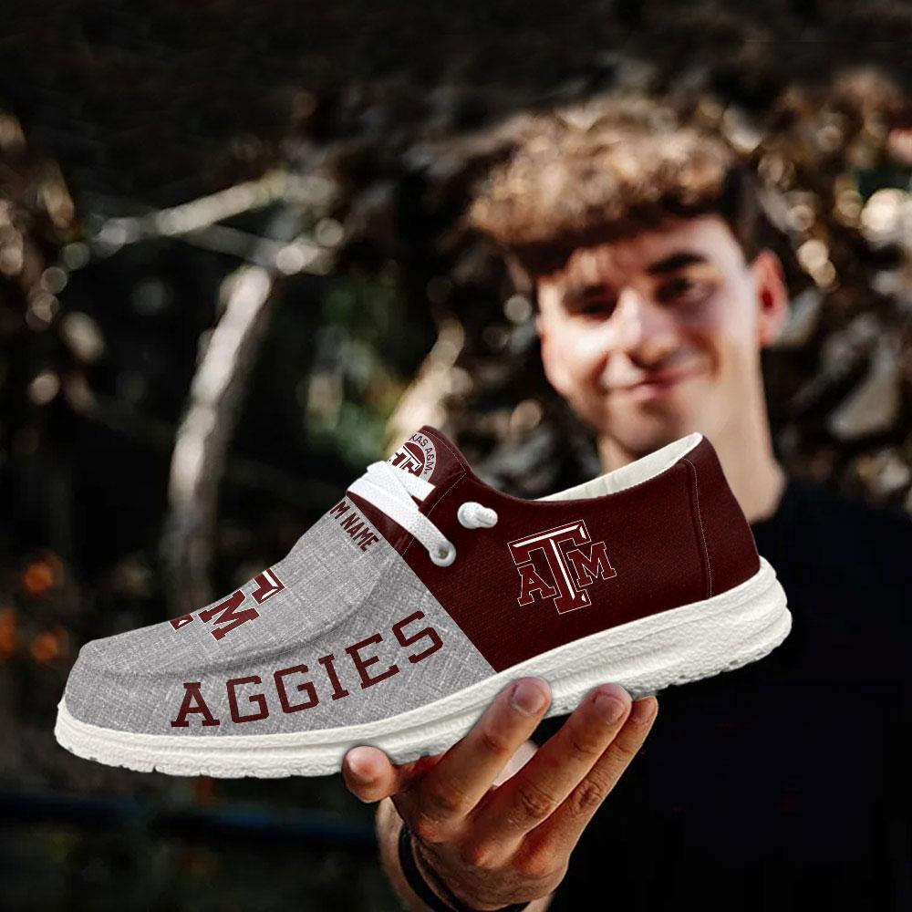 Texas A&M Aggies Lace Up Loafers 2026