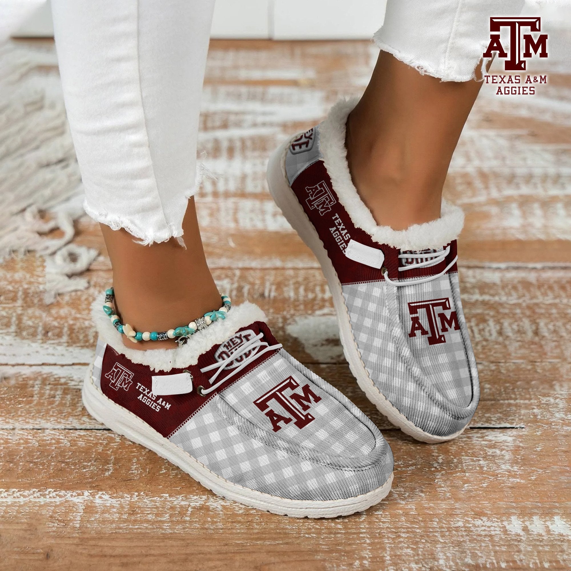 Texas A&M Aggies Lace Up Loafers 2026