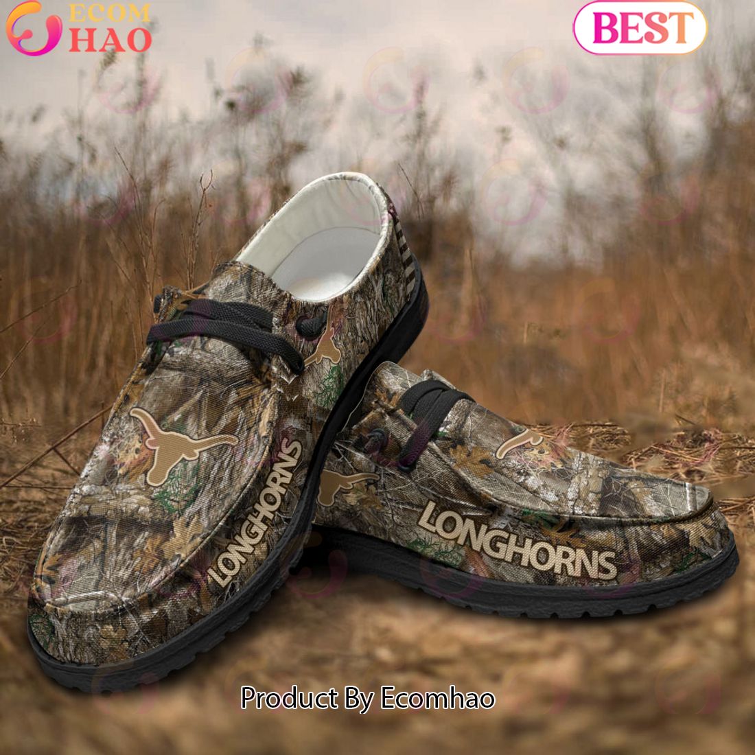 Texas Longhorns Lace Up Loafers 2026
