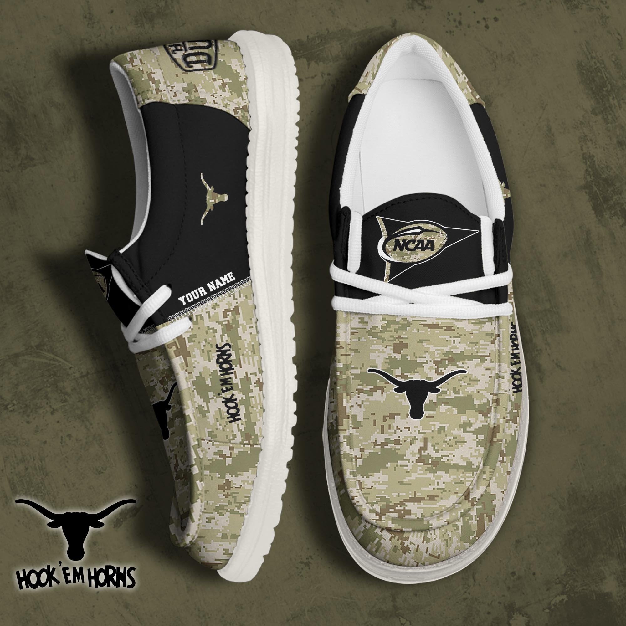 Texas Longhorns Lace Up Loafers 2026