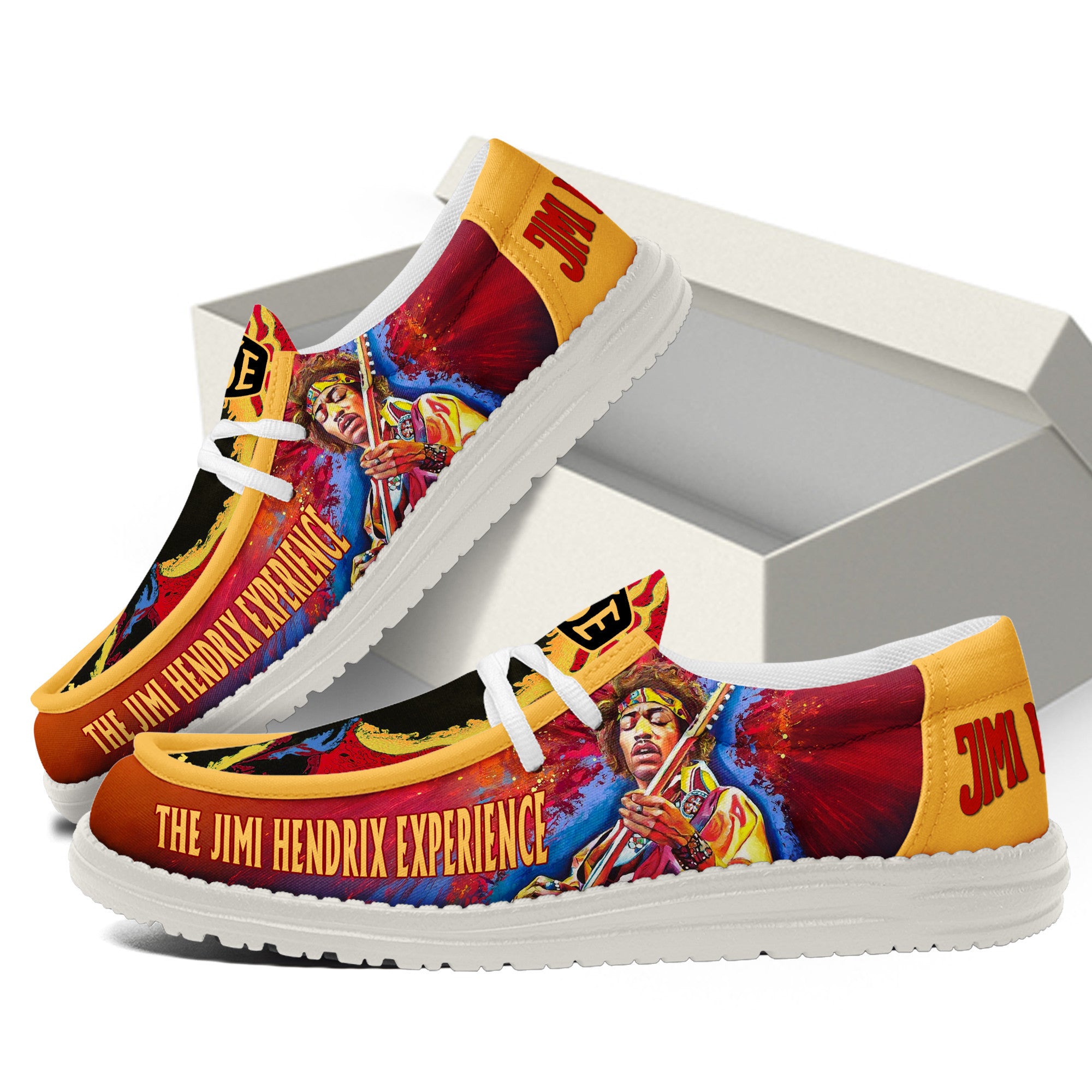 The Jimi Hendrix Experience Lace Up Loafers 2026