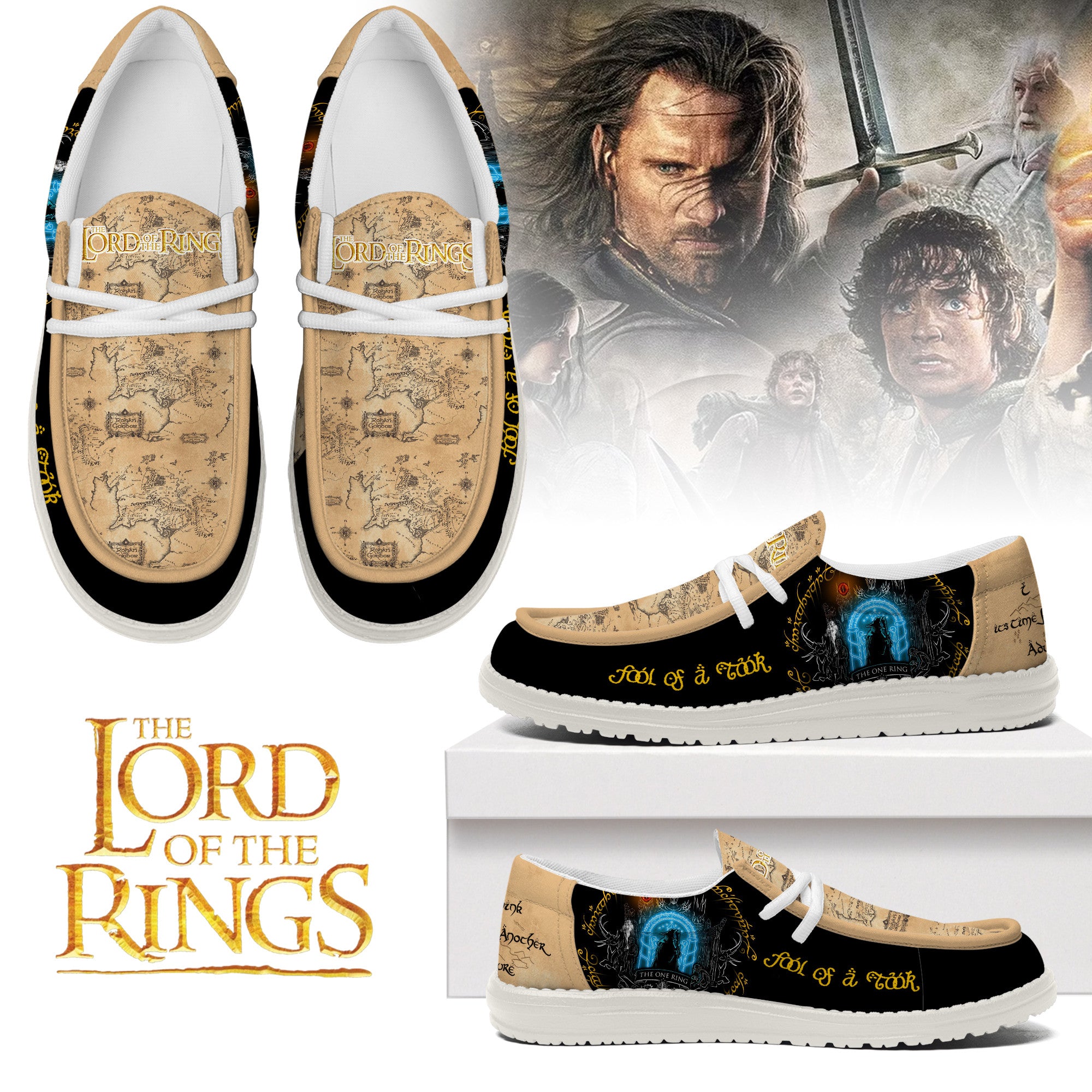 The Lord of the Rings Lace Up Loafers 2026