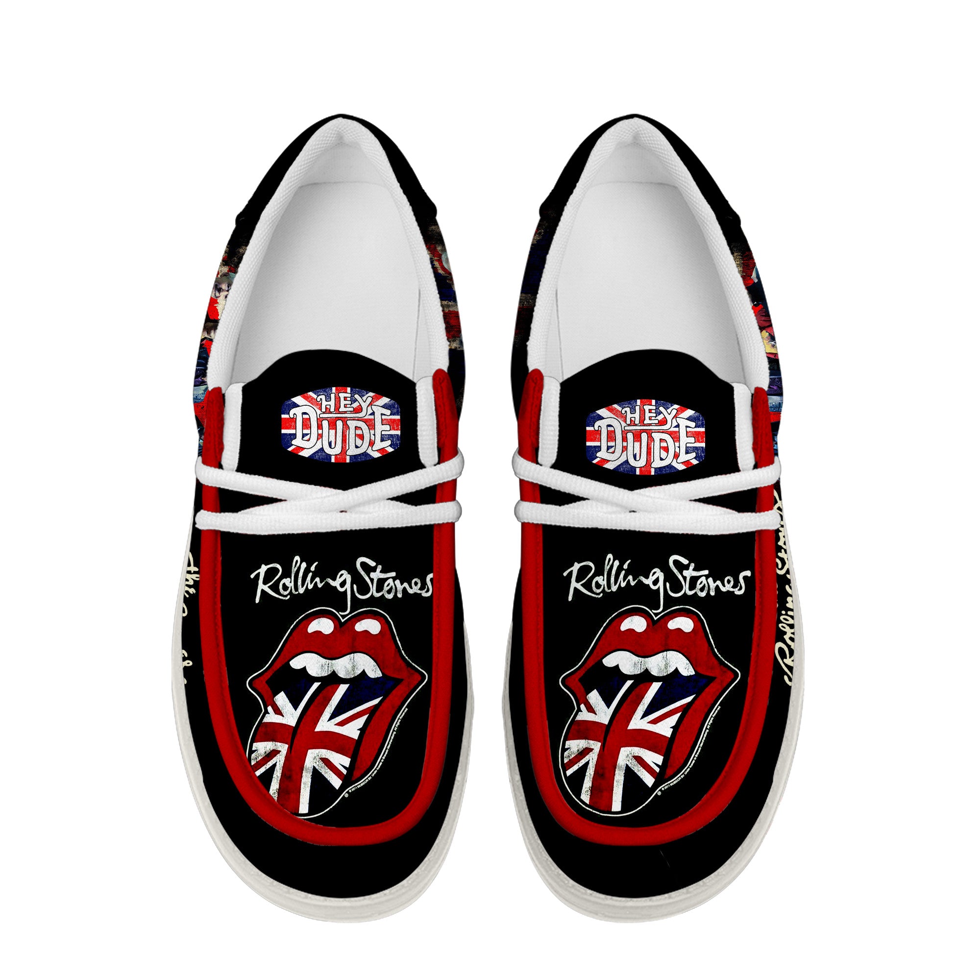The Rolling Stones Lace Up Loafers 2026