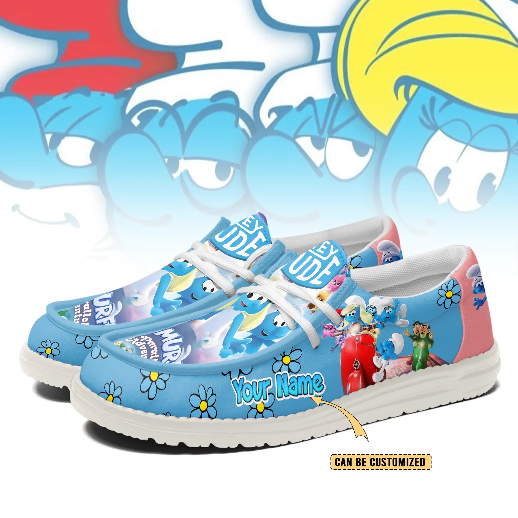 The Smurfs Lace Up Loafers 2026