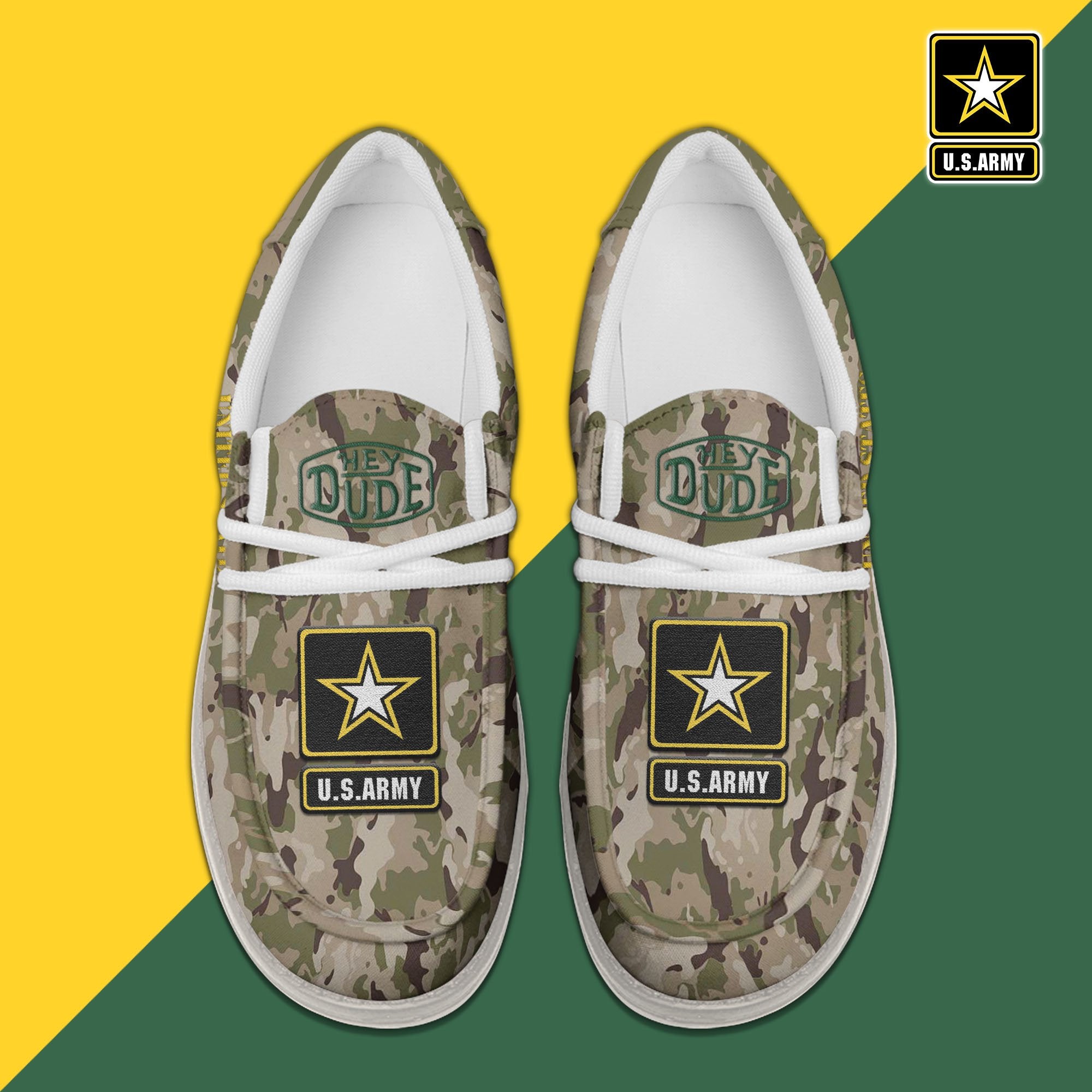 U.S. Army Lace Up Loafers 2026