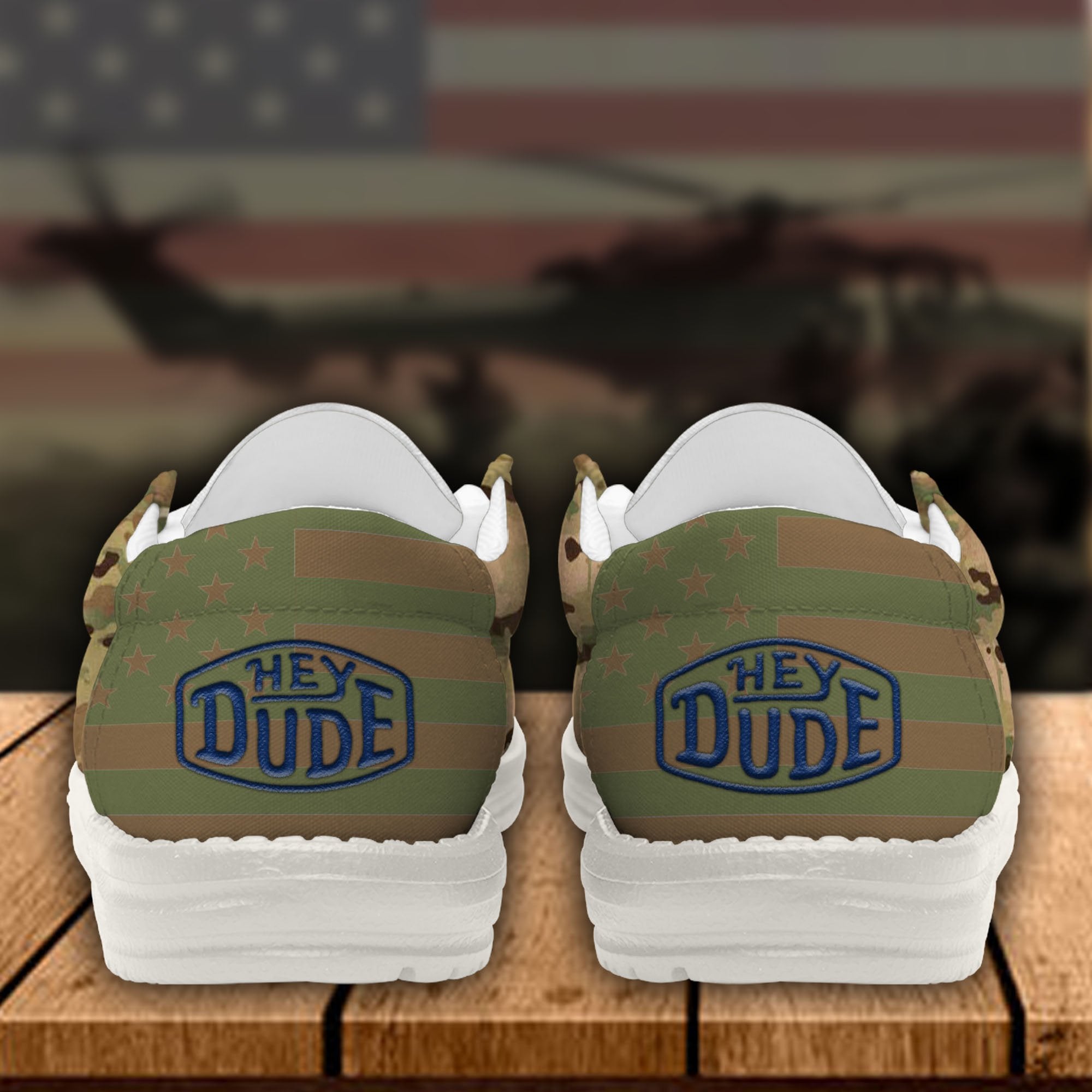 US National Guard Lace Up Loafers 2026