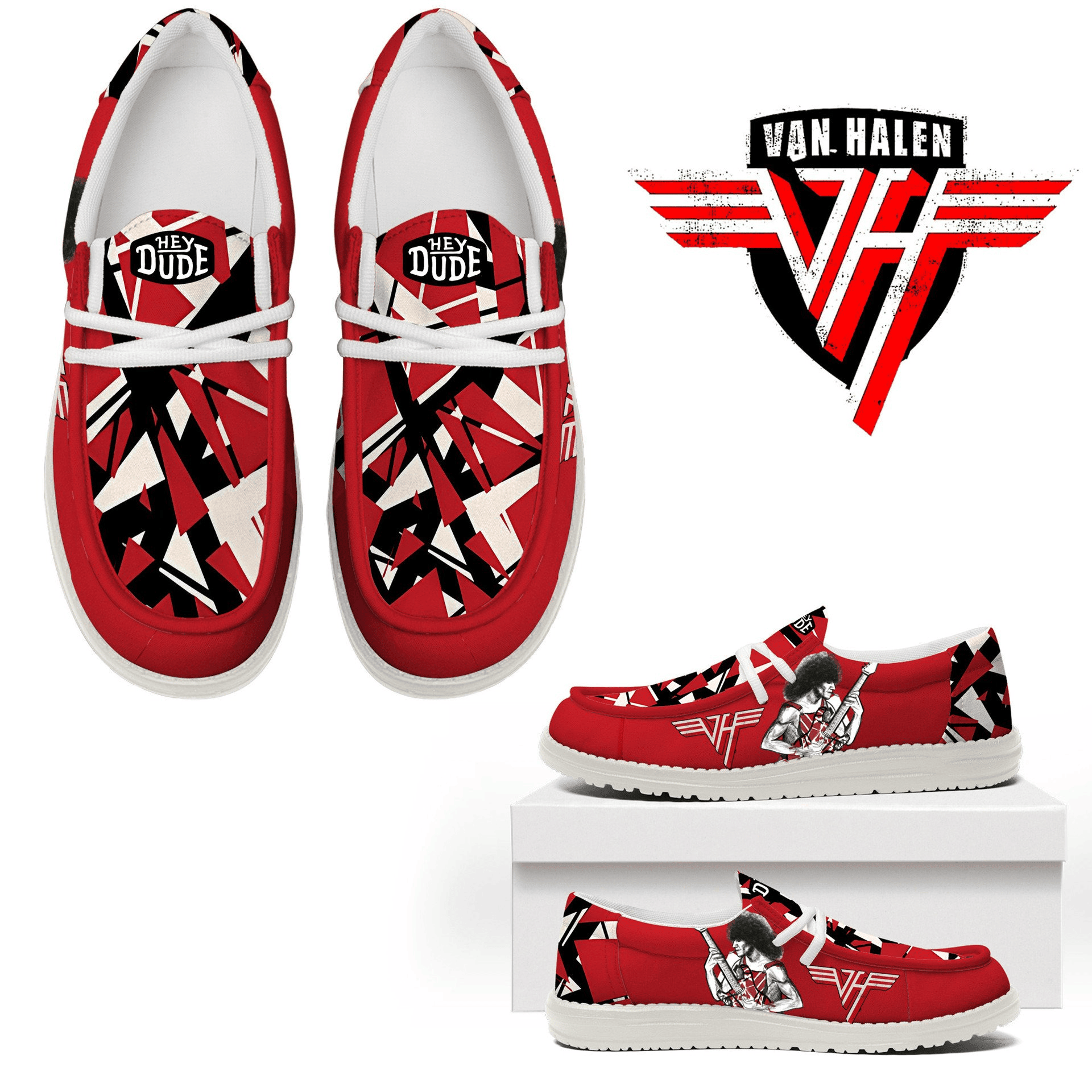 Van Halen Lace Up Loafers 2026