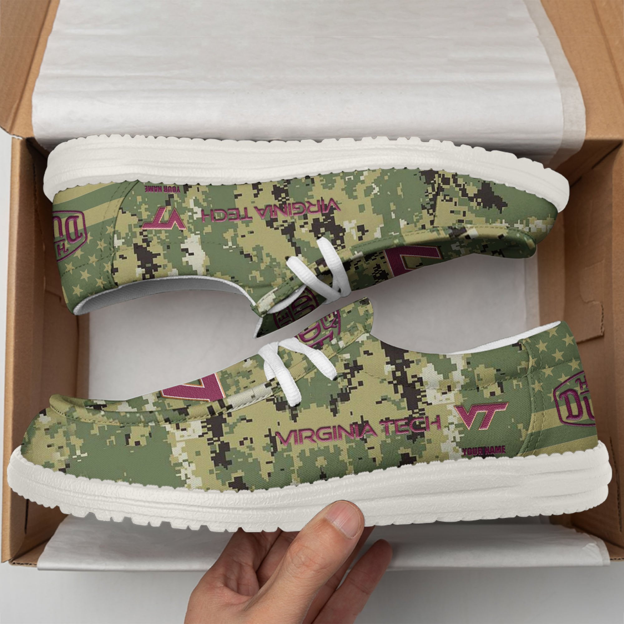 Virginia Tech Hokies Lace Up Loafers 2026