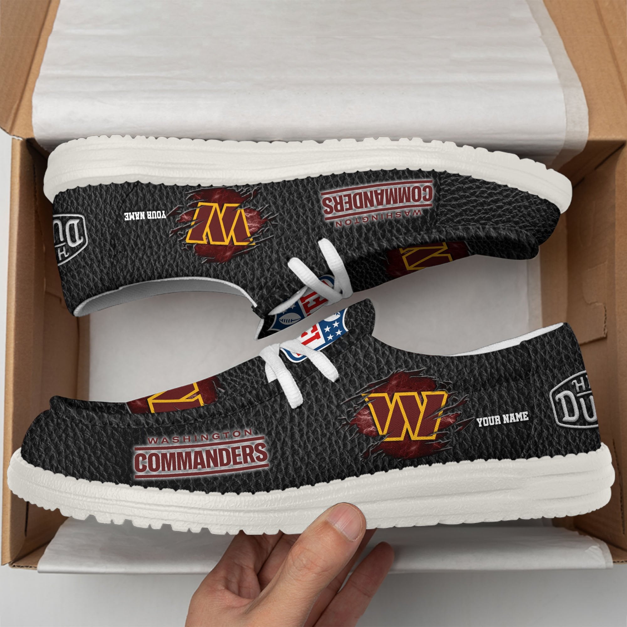 Washington Commanders Lace Up Loafers 2026