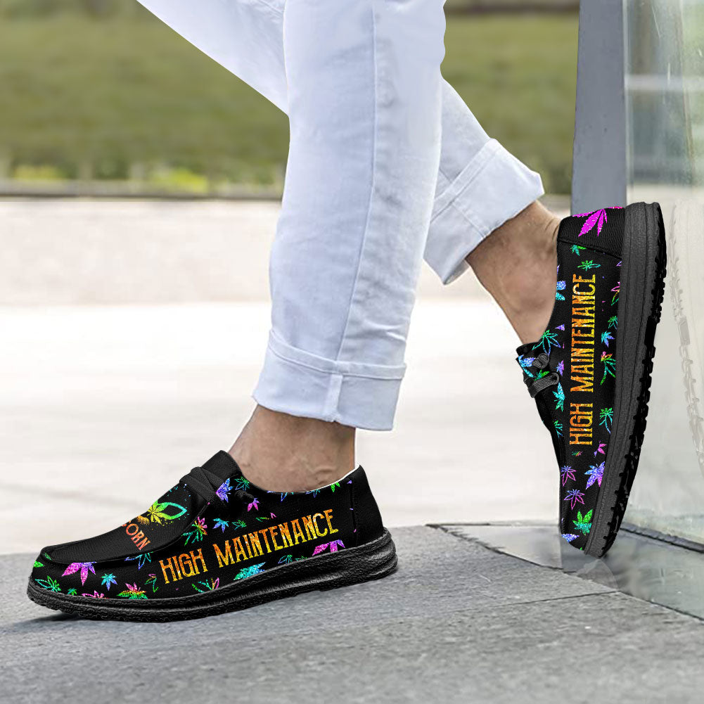 Weed Lace Up Loafers 2026