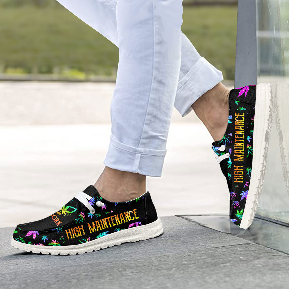 Weed Lace Up Loafers 2026
