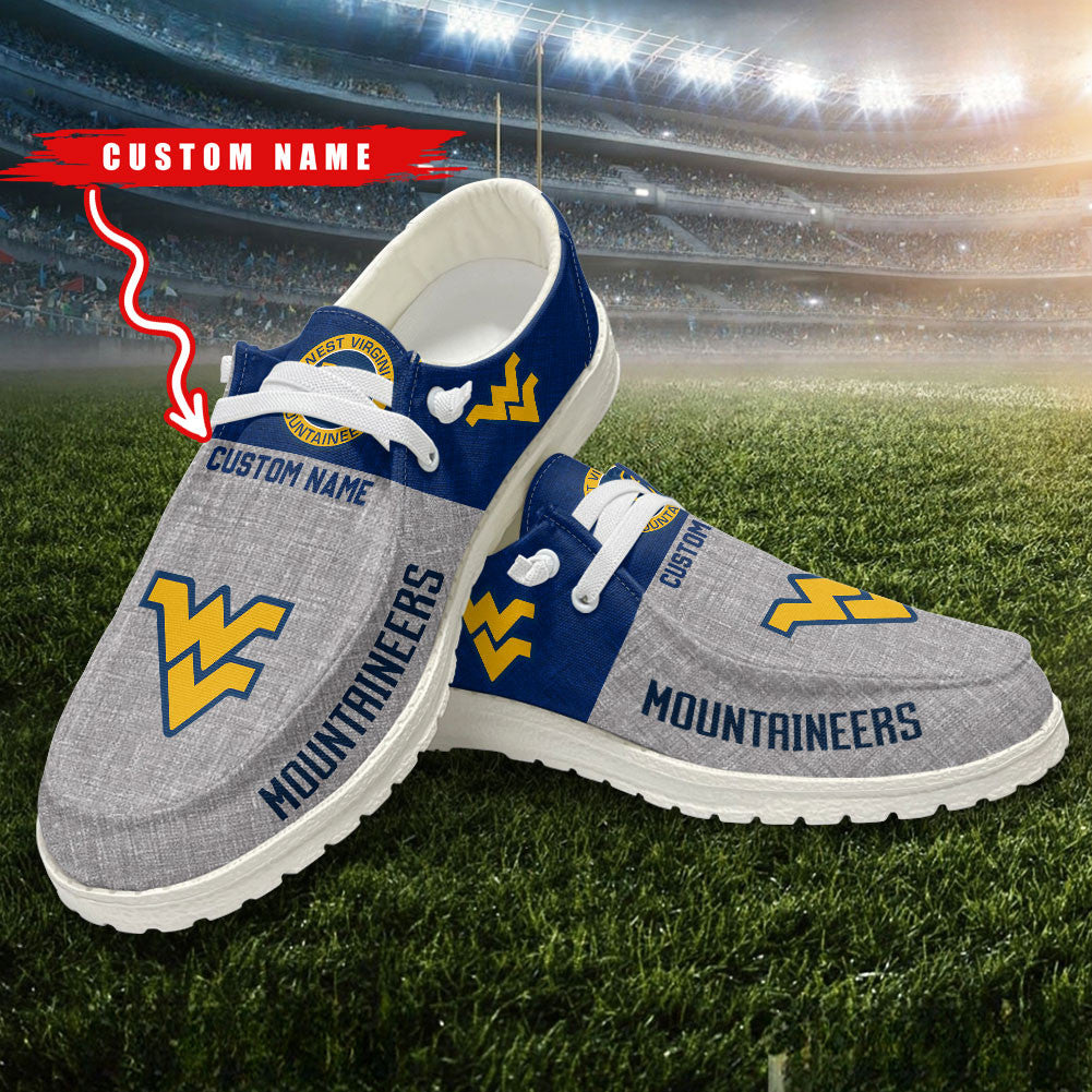 West Virginia Mountaineers Lace Up Loafers 2026