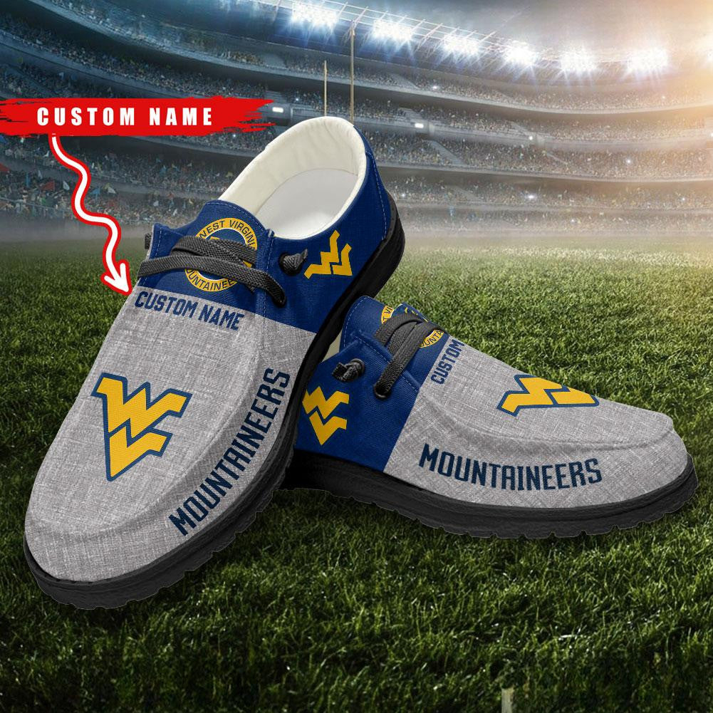 West Virginia Mountaineers Lace Up Loafers 2026