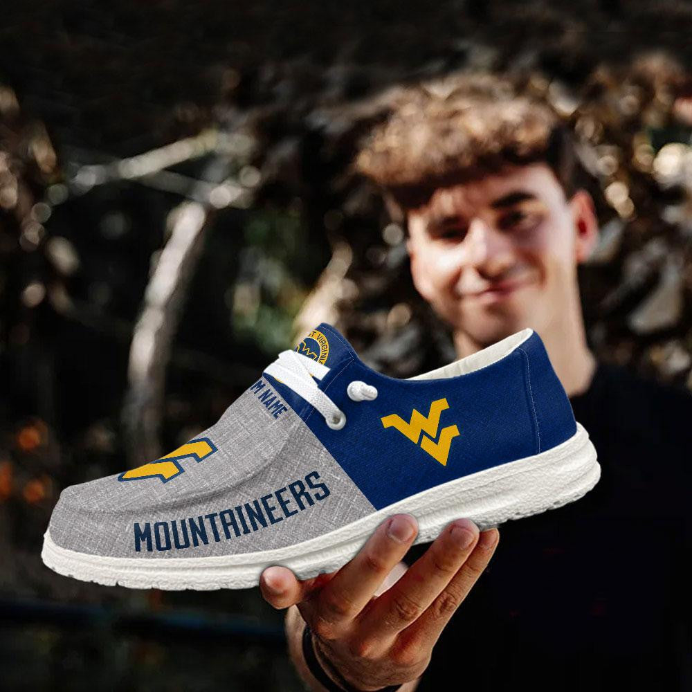 West Virginia Mountaineers Lace Up Loafers 2026