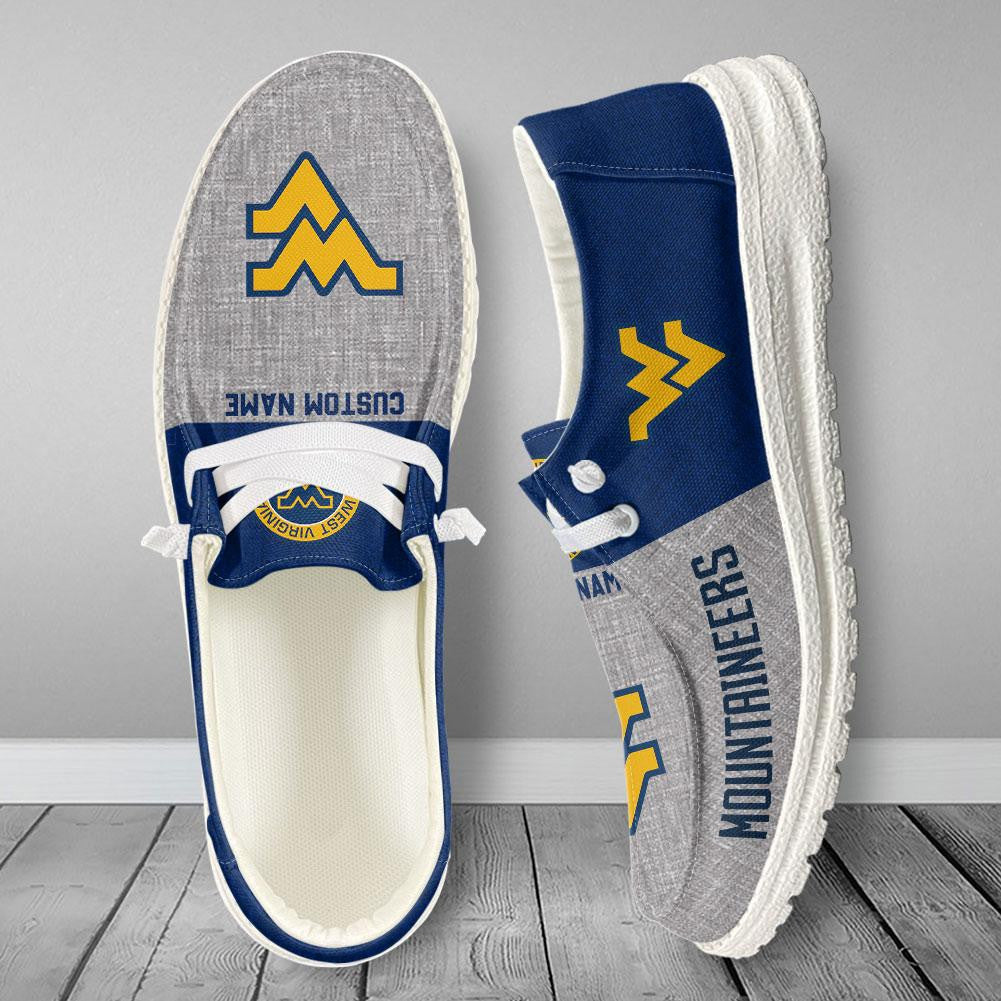 West Virginia Mountaineers Lace Up Loafers 2026
