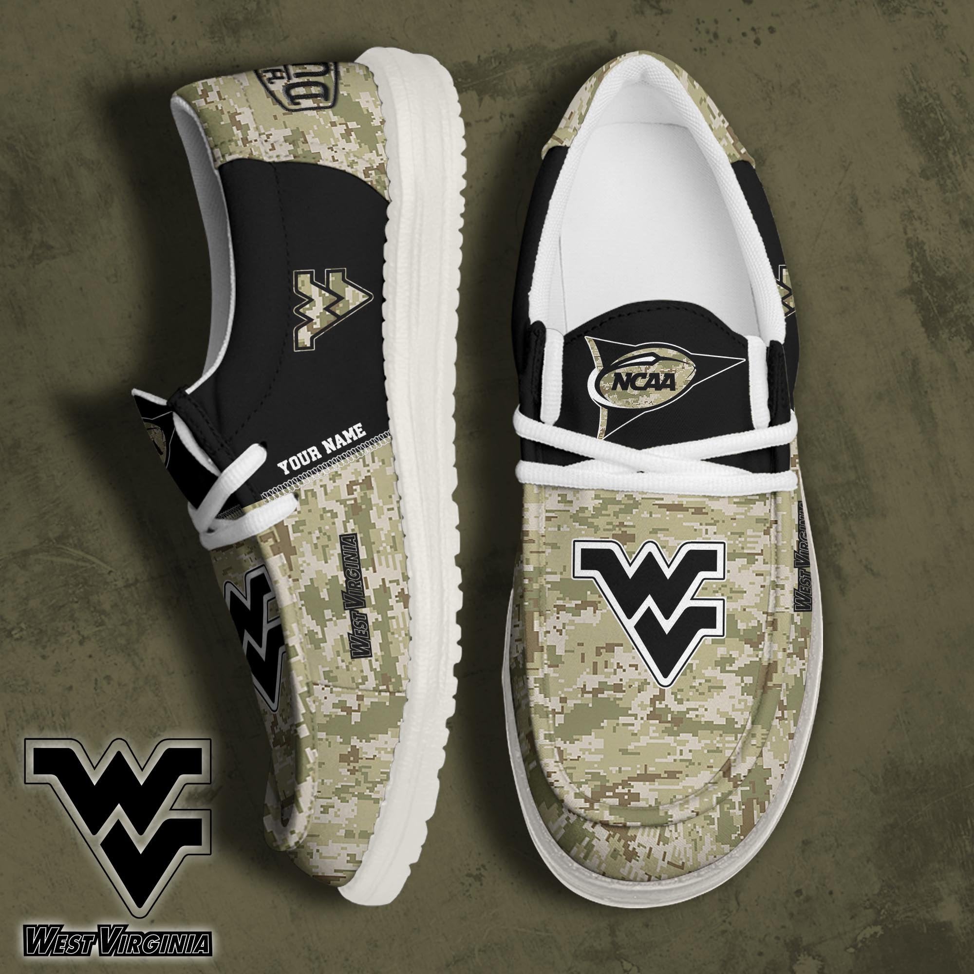 West Virginia Mountaineers Lace Up Loafers 2026