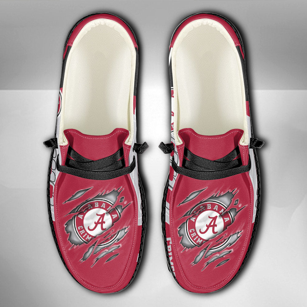 Alabama Crimson Tide Lace Up Loafers 2026