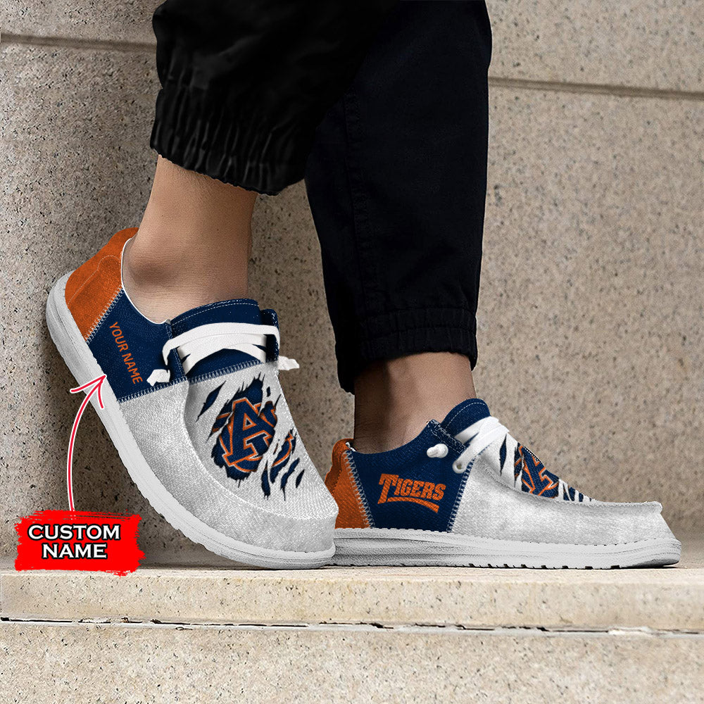 Auburn Tigers Lace Up Loafers 2026