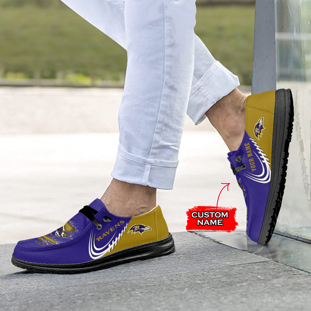 Baltimore Ravens Lace Up Loafers 2026