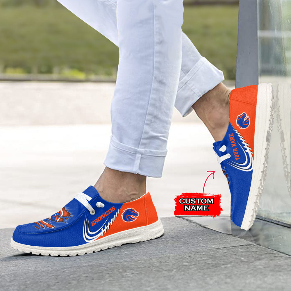 Boise State Broncos Lace Up Loafers 2026
