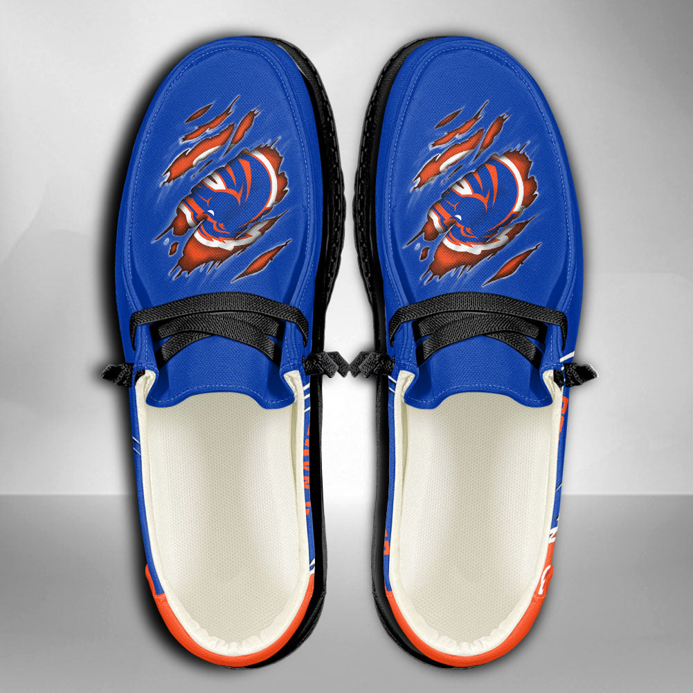 Boise State Broncos Lace Up Loafers 2026
