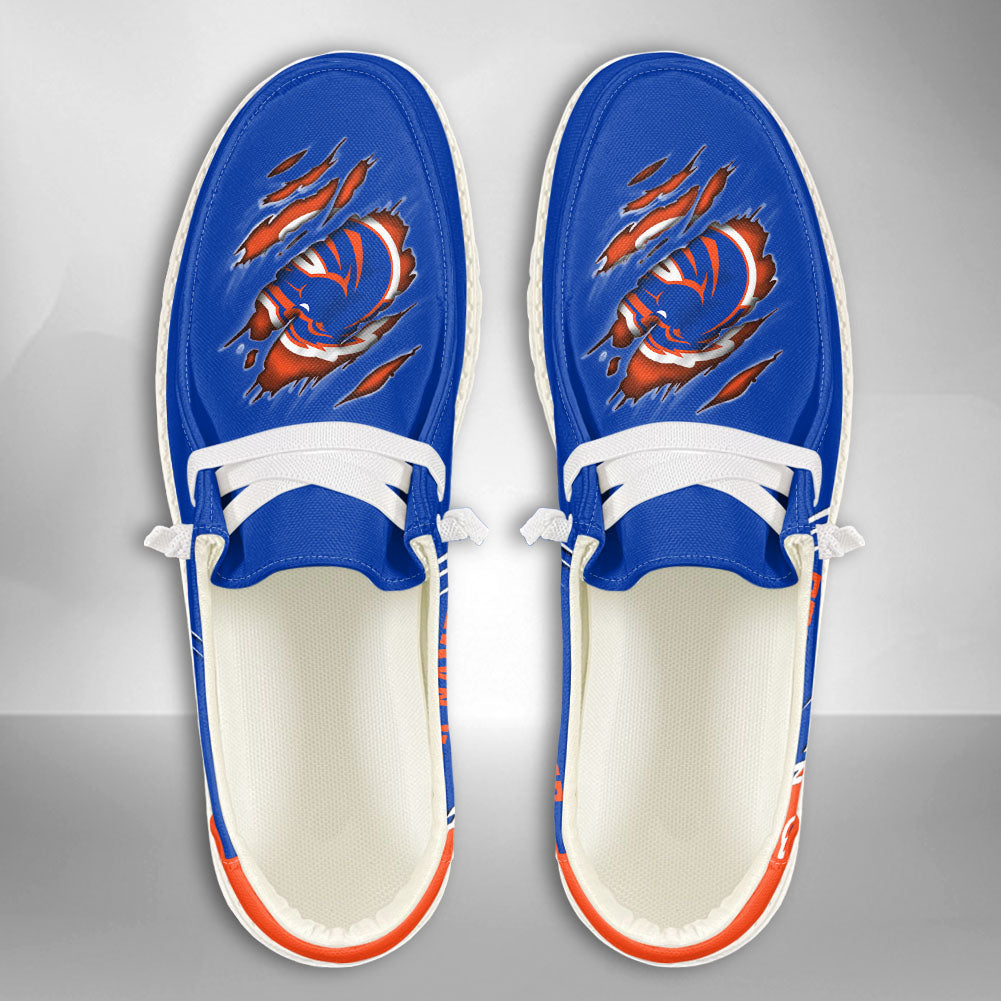Boise State Broncos Lace Up Loafers 2026