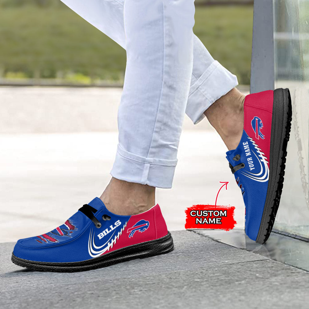 Buffalo Bills Lace Up Loafers 2026