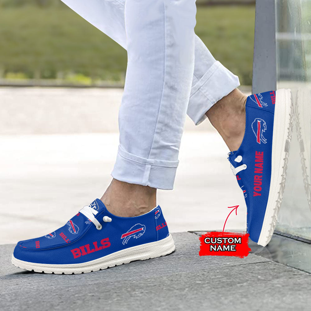 Buffalo Bills Lace Up Loafers 2026