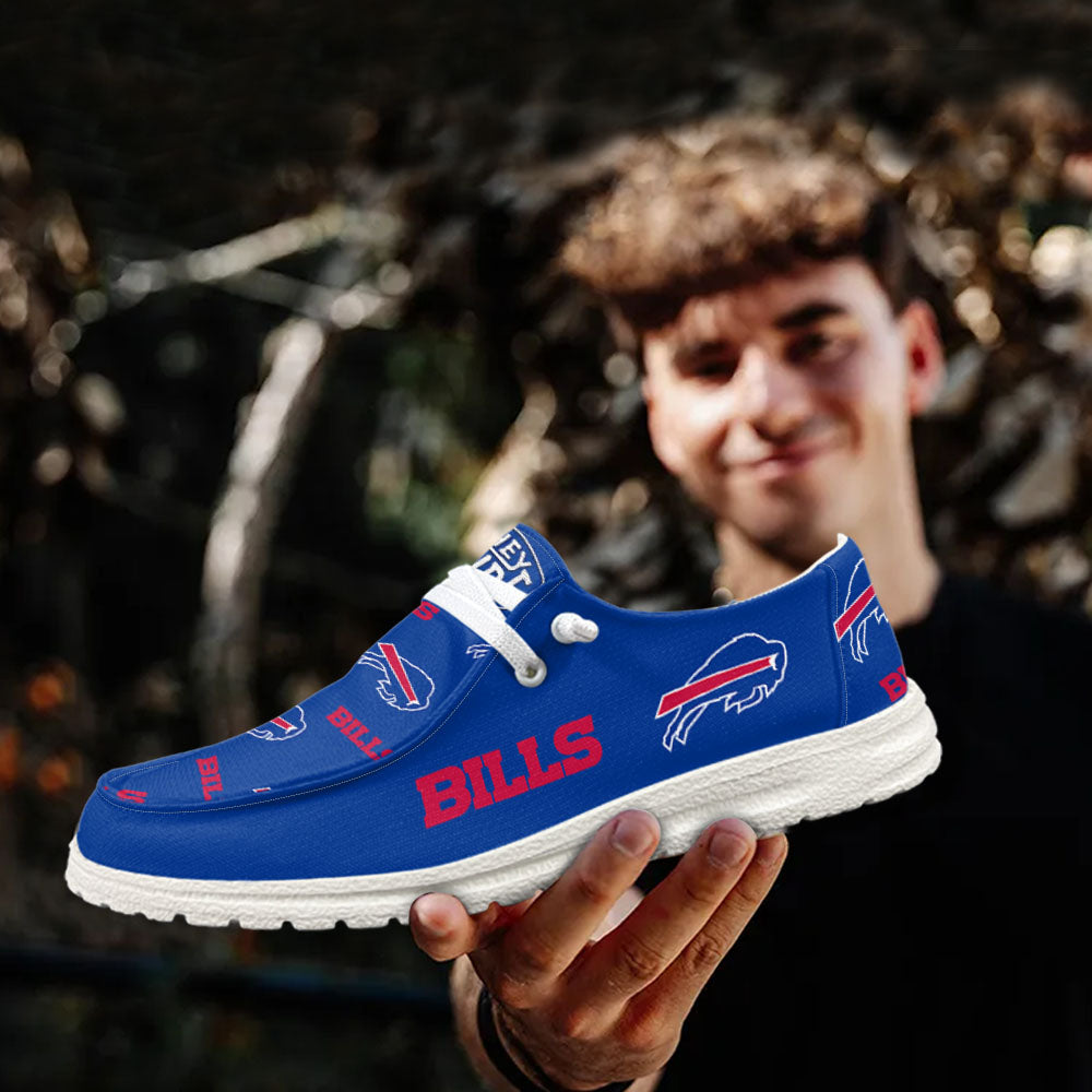 Buffalo Bills Lace Up Loafers 2026